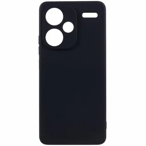 [54617] Silicone Case 0.5 mm Black Matt Xiaomi Redmi Note 13 Pro+ black