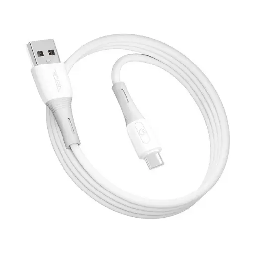 [6902013710294] USB Cable Ridea RC-M123 Spring Type-C 3A (white)