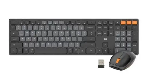 [4895121069762] Wireless Keyboard and Mouse Fantech WK893 Silent Click (Black)