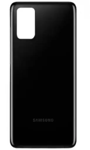 [897939] Back cover for Samsung G985 Galaxy S20 Plus, G986 Galaxy S20 Plus 5G, black, cosmic black