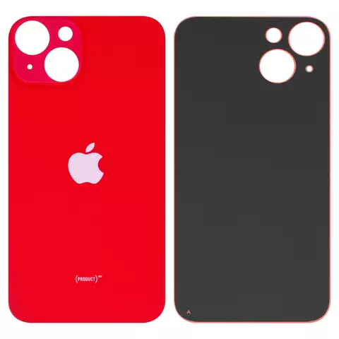 [911086] Задня панель корпусу для iPhone 14, червона, не потрібно знімати скло камери, big hole
