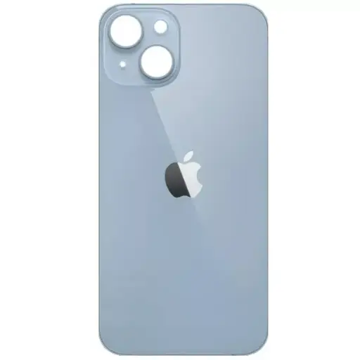 [911083] Задня панель для iPhone 14, синя, не потрібно знімати скло камери, big hole