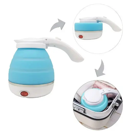 [4821000154977] Silicone folding kettle
