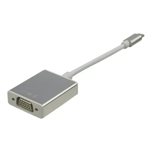 [44816] Adapter Type-C - VGA white
