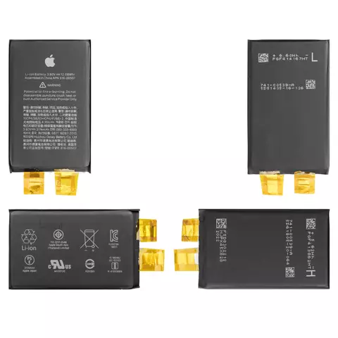 [909664] Battery for iPhone XS Max, Li-ion, 3.8 V, 3174 mAh, without controller, #616-00507