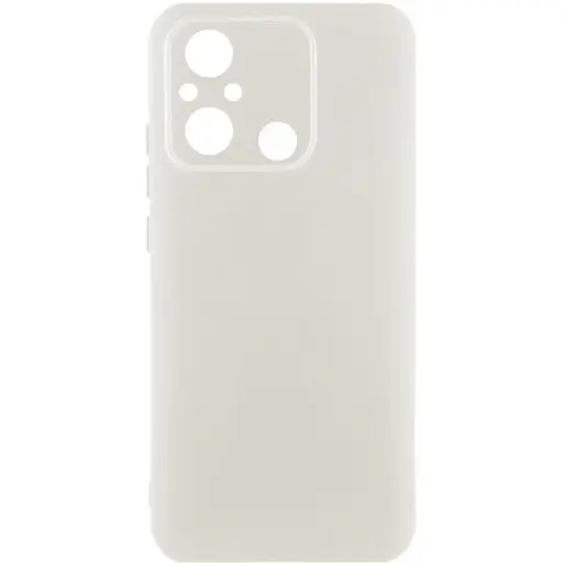 [21729] Cover FULL Liquid Silicone Case Xiaomi Redmi 12c White