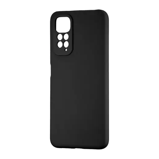 [18082] Накладка FULL Liquid Silicone Case Xiaomi Redmi Note 11 4G/Note 11S Black