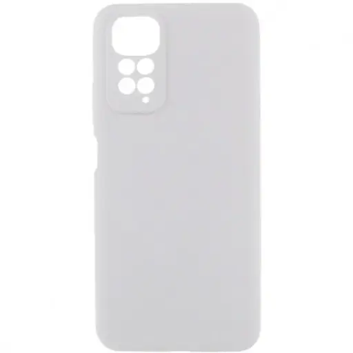 [21722] Cover FULL Liquid Silicone Case Xiaomi Redmi Note 11 4G/Note 11S White