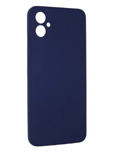 [26650] Cover FULL Liquid Silicone Case Samsung A05/A055 Midnight blue
