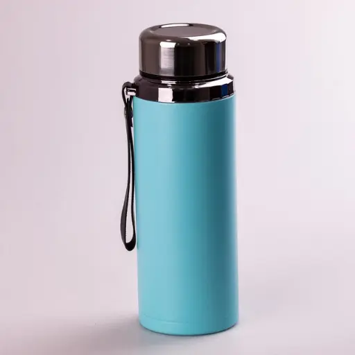 [6972885818657] Metal thermos 800 ml stainless steel thermo mug up to 12 hours HP-GM-8865 Blue