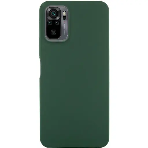 [20736] Силікон FULL Cover Xiaomi Redmi Note 10/Note 10s Dark green