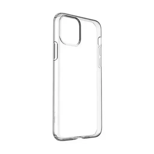 [27195] Silicone iPhone 15 Pro Max Transparent Shockproof
