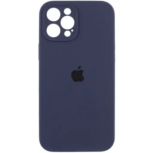 [4821000160084] Cover Silicone Case Full Protective Metal Frame (AA) Box IPhone 12 Pro Max 2020 6.7" dark blue