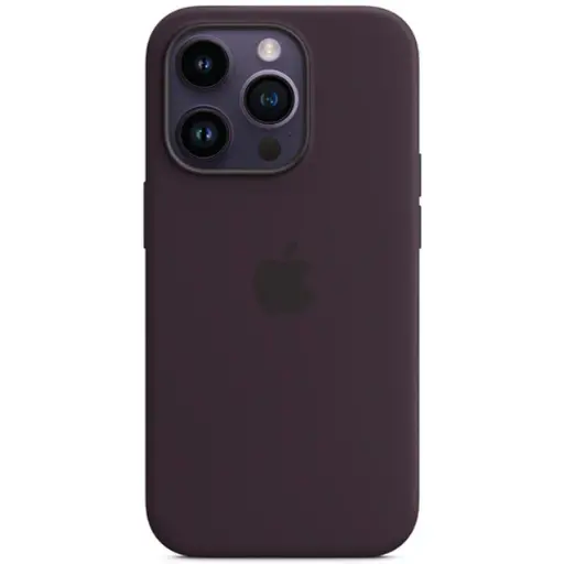 [4821000160145] Накладка Silicone Case  Full Protective Metal Frame (AA) Box IPhone 15 Pro Max темно фіолетовий