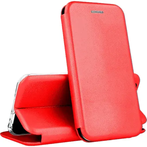 [20111] Fashion book case Xiaomi Poco M3/Redmi 9T red