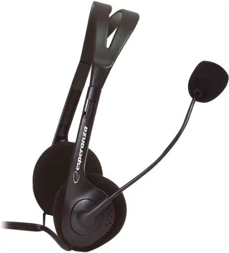[2900002525366] Esperanza Headset EH102 Black