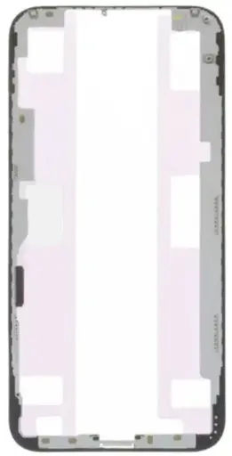 [20121] Display frame for Apple iPhone XS black HC
