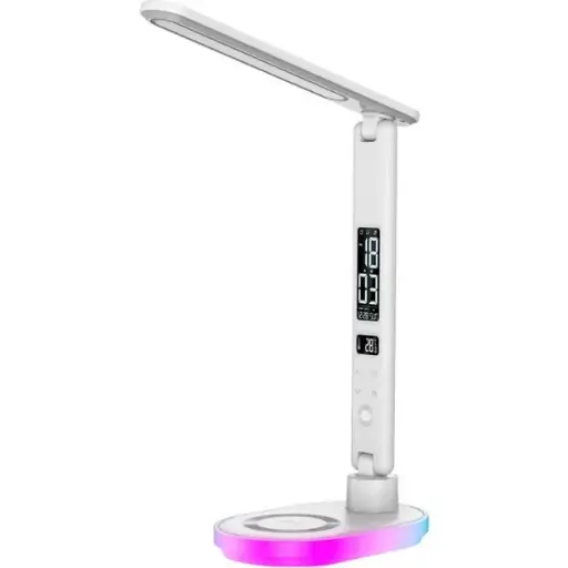 [95662] Gelius Transformer 2 GP-LTL004 LED table lamp with wireless charging White