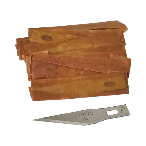 [38935] X-Acto scalpel blades #11 for collet handles, pack of 10.