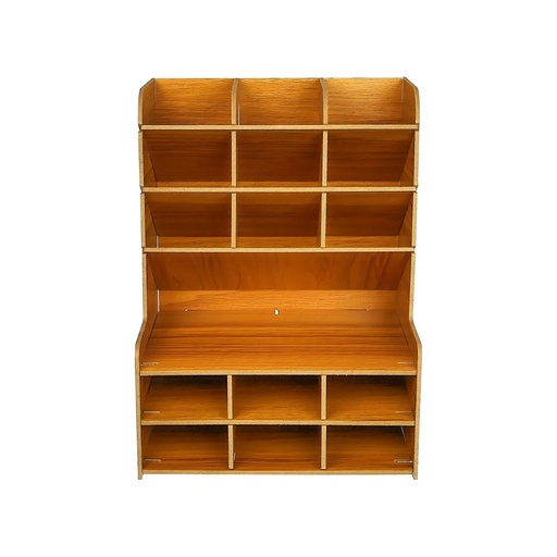 [163725] Desktop organizer for tools Aida AD-B15, wooden, collapsible, 28 x 21 x 15 cm.