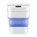 [4821000168301] Sensor-activated foldable trash can for home and office 8-17.5 liters, blue