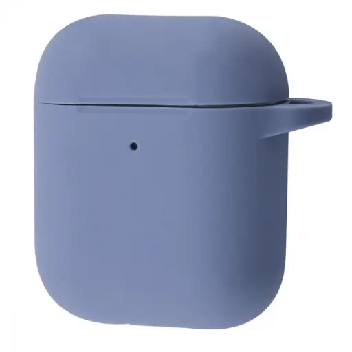 [2001000144860] Чохол Silicone Case New для AirPods 1/2 lavander grey