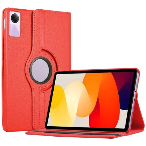 [2000000120829] Rotating case Xiaomi Redmi Pad SE (11.0") 2023 Red