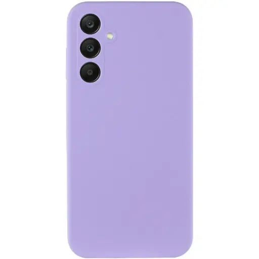 [4821000169490] Силіконовий чохол SOFT Silicone Case для телефону Samsung A55 (без лого) лаванда