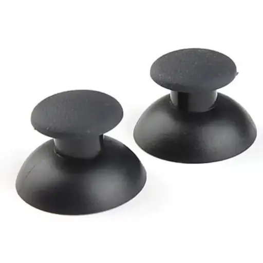 [907310] Analog 3D mechanism sticks Sony PlayStation 2, PlayStation 3, PS2, PS3, 2 pcs., black, small hole