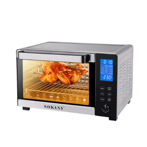[6942242500853] Electric table oven SOKANY SK-10009, 35 liters, with timer, white