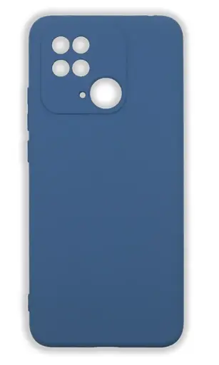 [4821000172452] Silicone Case Cover (No Logo) Box Xiaomi Redmi 10C синій