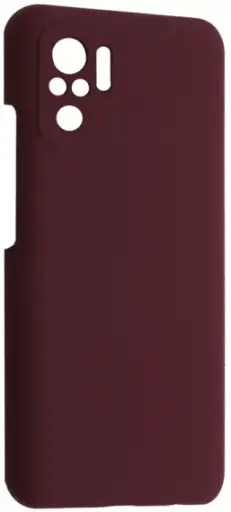 [20291] Силікон FULL Cover Xiaomi Redmi Note 10/Note 10s Burgundy