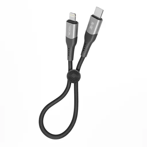 [6908014900115] Ridea RC-US42 UltraStrong Type-C to Lightning 30W USB Cable 0.25m (Black)