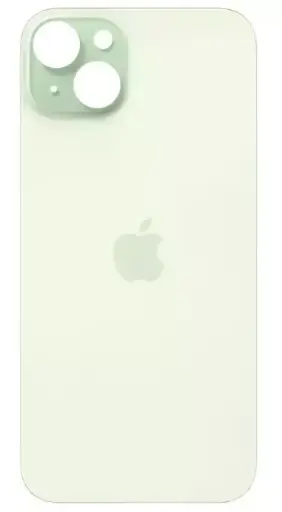 [45256] Заднє скло корпусу для Apple iPhone 15 Plus Green (зелене)