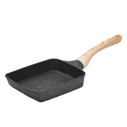 [2000000029498] Tamagoyak frying pan with a non -stick coating 18.5*15*3.8 cm, gray
