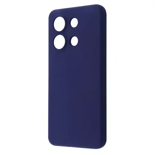 [1373] Накладка FULL Liquid Silicone Case Xiaomi Redmi Note 13 Pro 4G Midnight blue