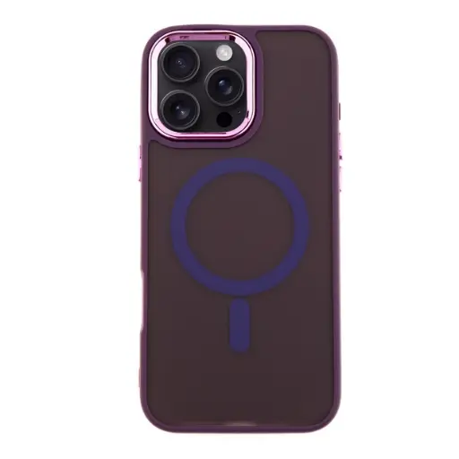 [4821000179352] Space Color TPU+PC Drop-Protection MagSafe iPhone 16 Pro burgundy