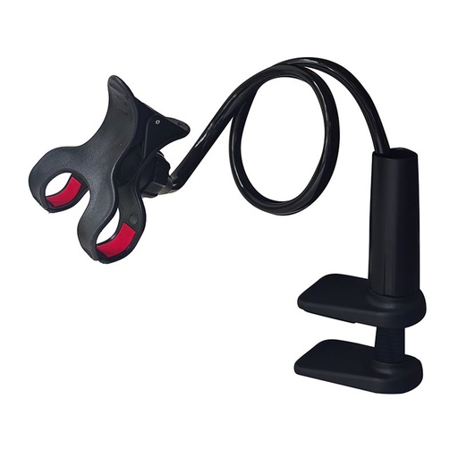 [4821000179635] Flexible phone holder Clip Stand LP113 Metal (clamp mount)