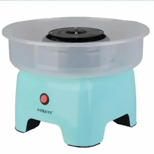 [2000000014609] Sokany SK-520 desktop cotton candy machine, mint