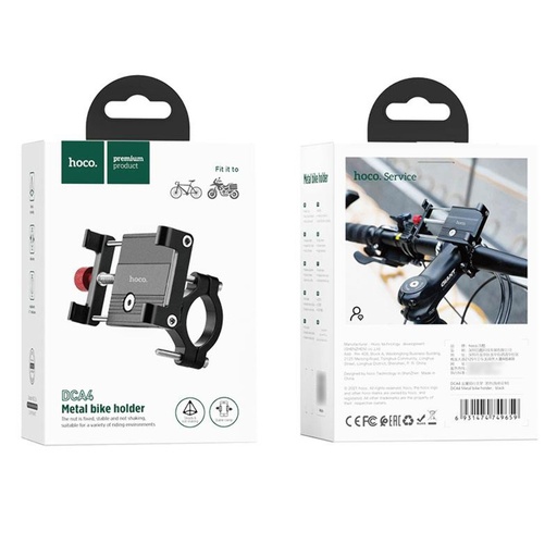 [6931474749659] Hoco DCA4 black bike holder