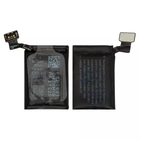 [914292] Акумулятор A1847 для Watch 3 38mm, Li-ion, 3,81 В, 262 мАг, (PRC), (A1848)