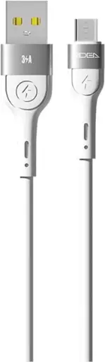 [6908014700111] USB Кабель Ridea RC-XS51 X-Silicone MicroUSB 3A 1.2m (Білій)