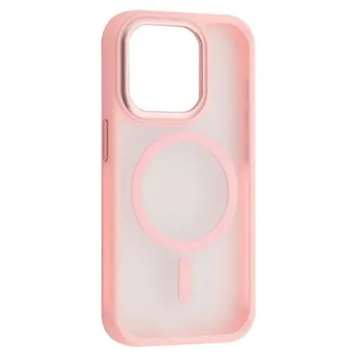 [4821000182642] Space Color TPU+PC Drop-Protection MagSafe Case for IPhone 13 Pro pink