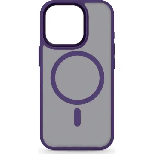 [4821000182697] Накладка Space Color TPU+PC Drop-Protection MagSafe IPhone 15 Pro Max фіолетовий