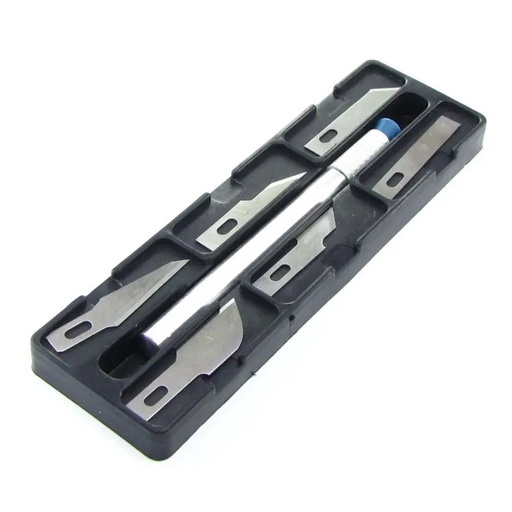 [2000000081090] Scalpel (handle + 6 nozzles)