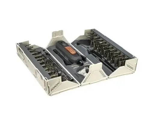 [43266] Jakemy JM-8192 tool set (handle, 160 bits, extension, 2 tweezers, 2 spatulas, 2 adapters, suction cup, 10 picks)