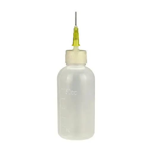 [45228] Aida AD-50 flux and liquid dispenser container with silicone cap (50 ml)