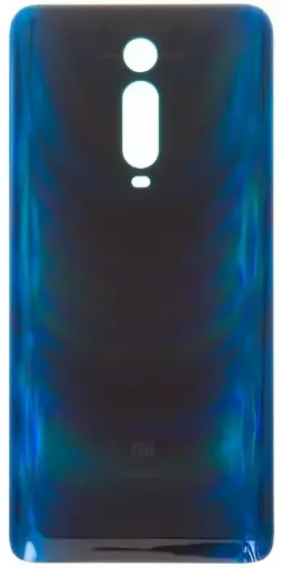 [890418] Back cover for Xiaomi Mi 9T, Mi 9T Pro, blue, Mi logo, M1903F10G