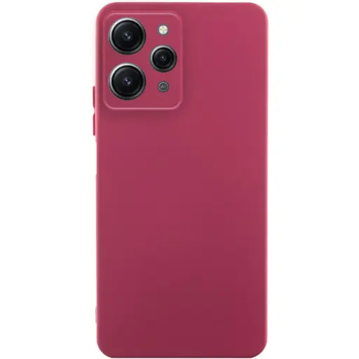 [22902] Силікон FULL Cover Xiaomi Redmi 12 Burgundy