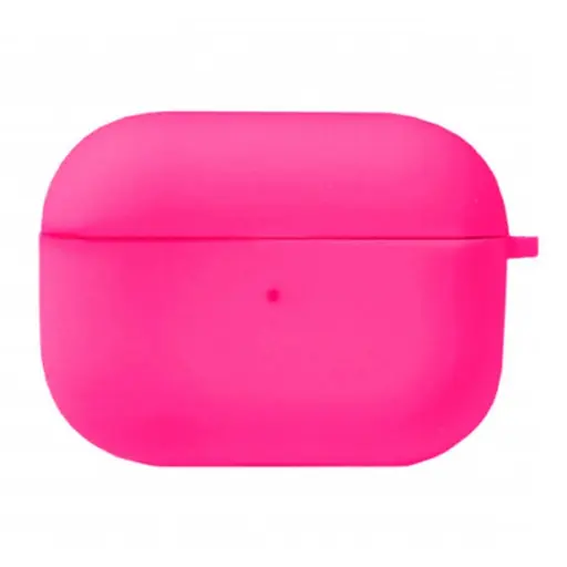 [4821000186282] Silicone case З яблуком для AirPods Pro 2 розовий